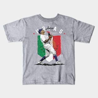 Julio Urias Los Angeles D Mexican Flag Kids T-Shirt